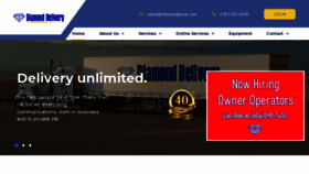 What Diamonddelivers.com website looked like in 2021 (3 years ago)