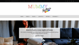 What Deepinmummymatters.com website looked like in 2021 (3 years ago)