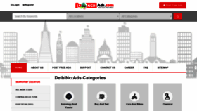 What Delhincrads.com website looked like in 2021 (3 years ago)