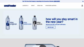 What Drinksmartwater.com website looked like in 2021 (3 years ago)