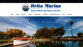 What Deltamarina.com website looked like in 2021 (3 years ago)