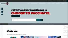 What Doh.gov.ae website looked like in 2021 (5 years ago)