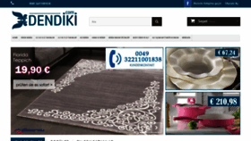 What Dendiki.com website looked like in 2021 (3 years ago)