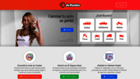 What Deruedas.com.ar website looked like in 2021 (3 years ago)