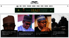 What Dailynigerian.com website looked like in 2021 (3 years ago)