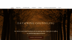 What Dayspring7.com website looked like in 2021 (3 years ago)