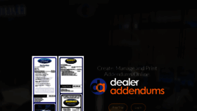 What Dealeraddendums.com website looked like in 2021 (3 years ago)