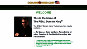 What Domainking.com website looked like in 2021 (3 years ago)