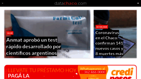 What Datachaco.com website looked like in 2021 (3 years ago)