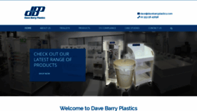 What Davebarryplastics.com website looked like in 2021 (3 years ago)