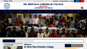 What Drbrambedkarcollege.ac.in website looked like in 2021 (3 years ago)