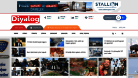 What Diyaloggazetesi.com website looked like in 2021 (3 years ago)