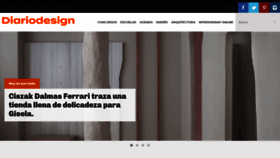 What Diariodesign.com website looked like in 2021 (3 years ago)