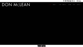 What Don-mclean.com website looked like in 2021 (4 years ago)
