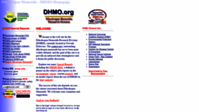 What Dhmo.org website looked like in 2021 (3 years ago)