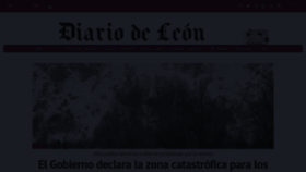What Diariodeleon.es website looked like in 2021 (3 years ago)