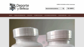 What Deporteybelleza.co website looked like in 2021 (3 years ago)
