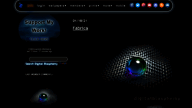 What Digitalblasphemy.com website looked like in 2021 (4 years ago)