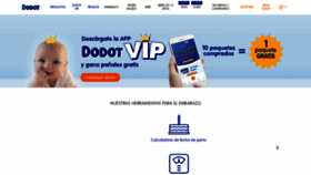What Dodot.es website looked like in 2021 (3 years ago)