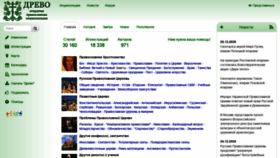 What Drevo-info.ru website looked like in 2021 (3 years ago)
