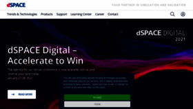 What Dspace.com website looked like in 2021 (3 years ago)