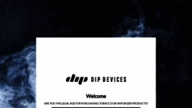 What Dipdevices.com website looked like in 2021 (3 years ago)