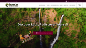 What Discoverlaos.today website looked like in 2021 (3 years ago)