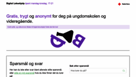 What Digitalleksehjelp.no website looked like in 2021 (4 years ago)