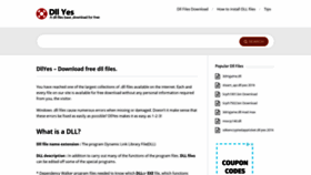 What Dllyes.com website looked like in 2021 (3 years ago)