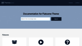 What Docs.uxthemes.com website looked like in 2021 (4 years ago)