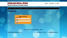 What Dreamweaversindia.com website looked like in 2021 (3 years ago)