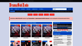 What Dramasubindo.vip website looked like in 2021 (3 years ago)