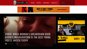 What Deanblundell.com website looked like in 2021 (3 years ago)