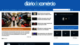 What Dcomercio.com.br website looked like in 2021 (3 years ago)