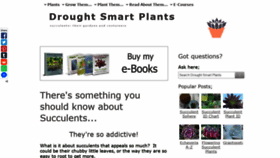 What Drought-smart-plants.com website looked like in 2021 (3 years ago)