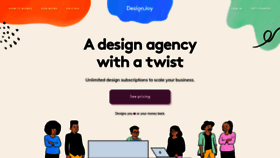 What Designjoy.co website looked like in 2021 (3 years ago)