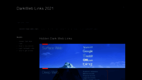 What Darkweblink.co website looked like in 2021 (3 years ago)