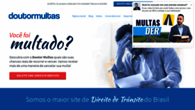 What Doutormultas.com.br website looked like in 2021 (3 years ago)