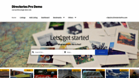 What Demo.directoriespro.com website looked like in 2021 (3 years ago)