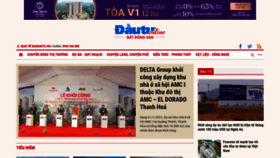 What Dautubds.baodautu.vn website looked like in 2021 (3 years ago)