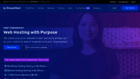 What Dream.io website looked like in 2021 (4 years ago)