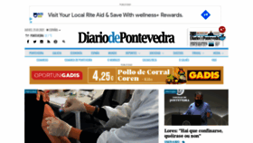 What Diariodepontevedra.es website looked like in 2021 (3 years ago)