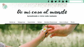 What Demicasaalmundo.com website looked like in 2021 (3 years ago)