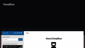 What Deepbluembedded.com website looked like in 2021 (3 years ago)