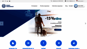 What Dunav.com website looked like in 2021 (3 years ago)