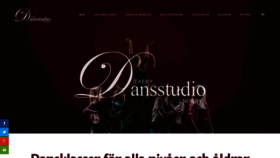 What Dansstudio.nu website looked like in 2021 (3 years ago)