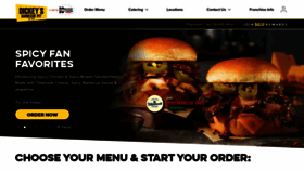 What Dickeys.com website looked like in 2021 (3 years ago)