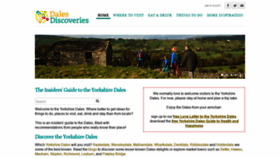 What Dalesdiscoveries.com website looked like in 2021 (3 years ago)