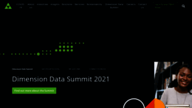 What Dimensiondata.com website looked like in 2021 (3 years ago)