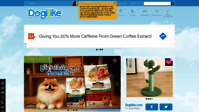What Dogilike.com website looked like in 2021 (3 years ago)